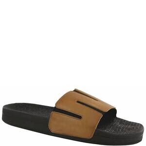 NEW SAS men's edge slide sandal in hazel